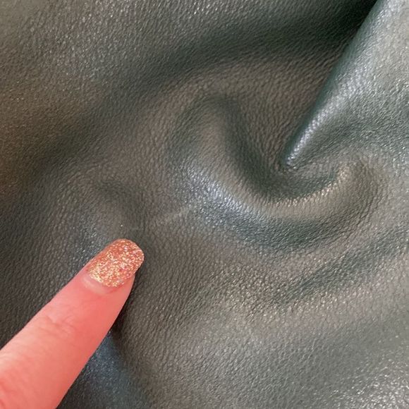 Furla dark green satchel - Picture 3 of 12